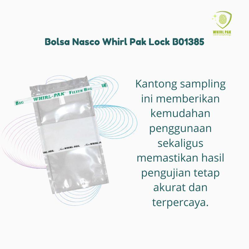 Bolsa Nasco Whirl Pak Lock B01385